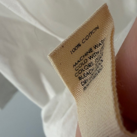 NWOT Unsubscribed White Mini Shirt Dress - Picture 7 of 7